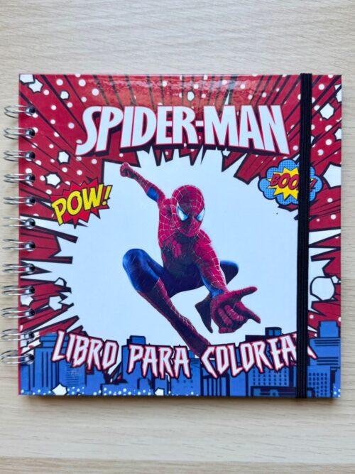 Libro para colorear spiderman portadas marvel