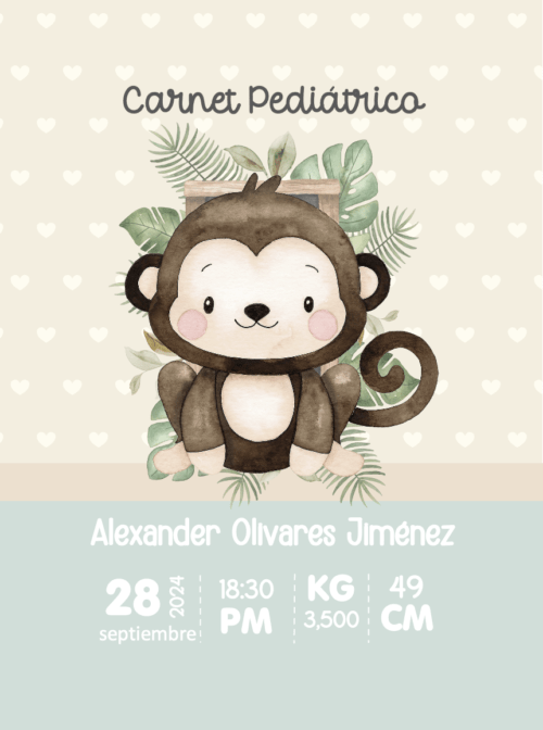 Portada Agenda Pediatrica Monito Portada agenda pediatrica monito