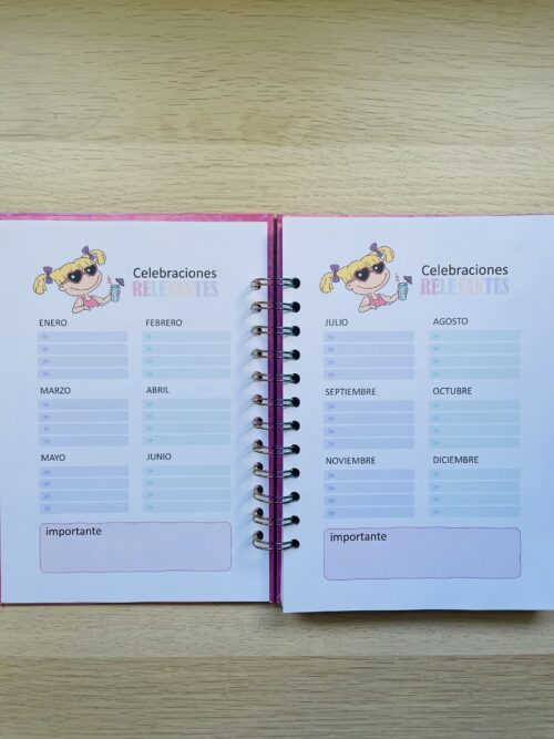 planner personalizado angélica