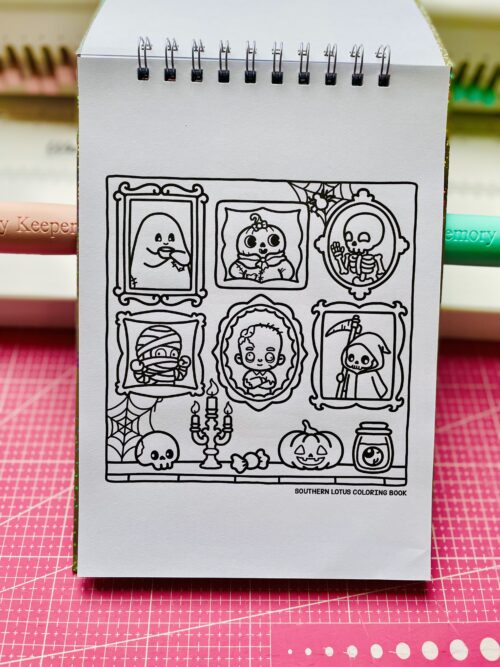 libro para colorear spooky vibes libro para colorear spooky vibes