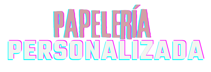 este papeleria personalizada