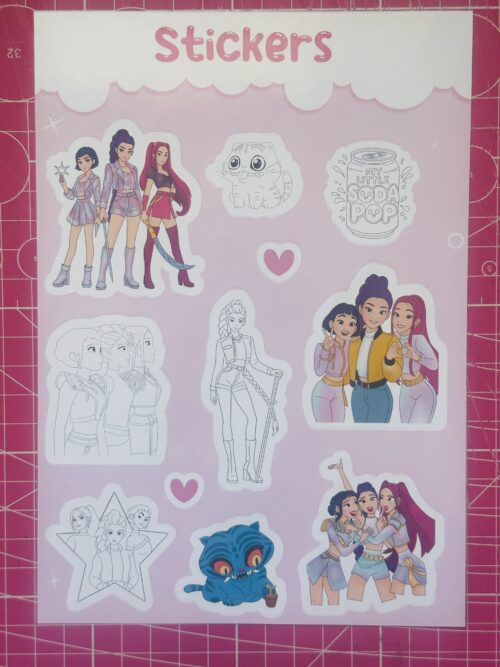 diario de vida "huntrix"