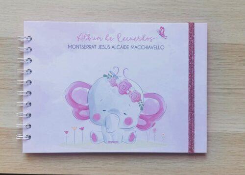Album de bebe Elefante foto recuerdos