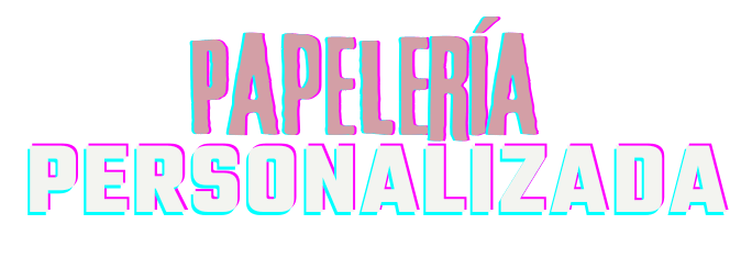 este papeleria personalizada