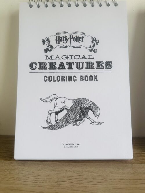 Libro para Colorear Harry Potter Magical Creatures