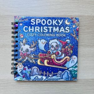 Libro de colorear Spooky Christmas