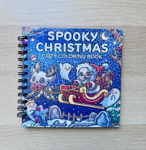 Libro de colorear Spooky Christmas