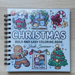 Libro para colorear "Christmas"