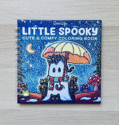 Libro para Colorear Little Spooky 18x18cm