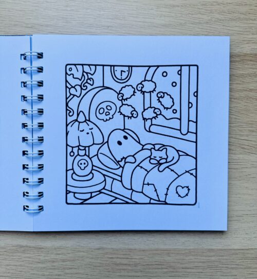 Libro para Colorear Little Spooky 18x18cm