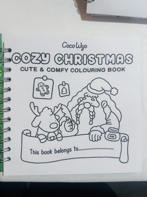 Libro para Colorear Cozy Christmas