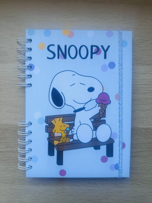 Agenda Planner Snoopy Personalizado Planner Agenda Snoopy Personalizado