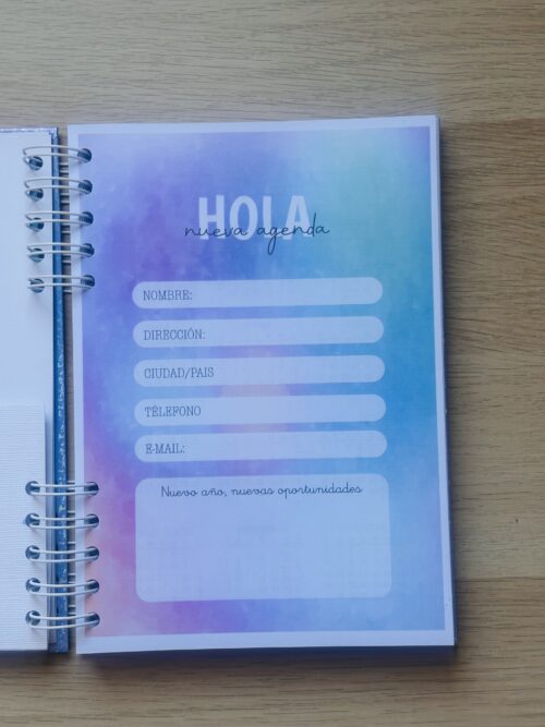 Agenda Planner 2026 Personalizada
