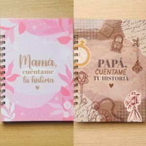 Pack de libros "Mamá Cuéntame tu Historia y Papá Cuéntame tu Historia"