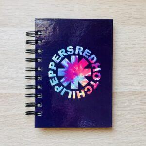cuaderno bolsillo red hot chili peppers