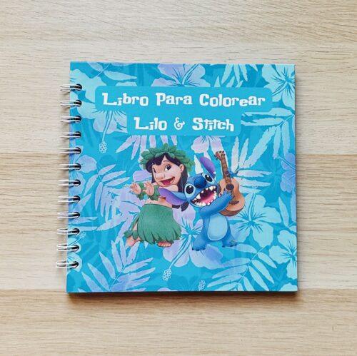 Libro para colorear de Stitch libro para colorear stitch 18x18 cm portada