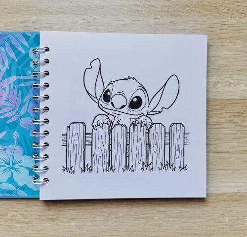 libro para colorear stitch interior paginas libro para colorear stitch