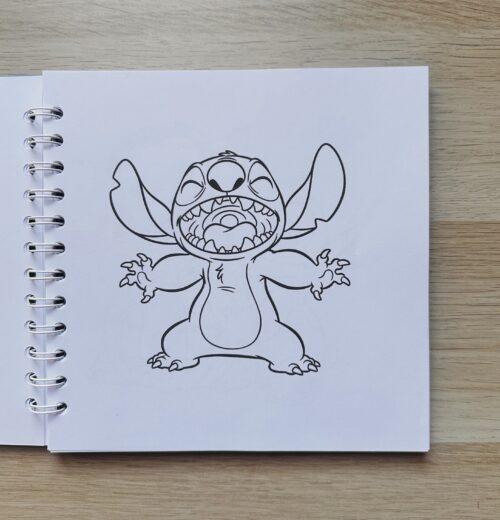 libro para colorear stitch interiores libro para colorear stitch interior