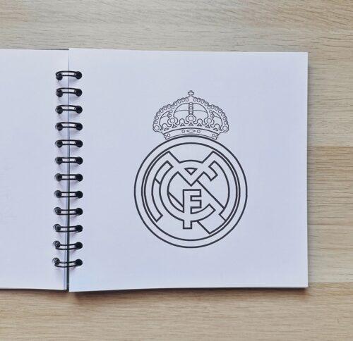 IMG_3032 Libro para Colorear de Futbol 18x18cm