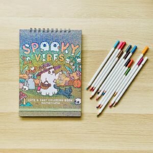Libro de Colorear Spooky Vibes