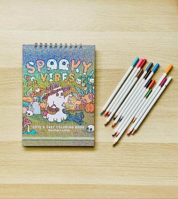 Libro de Colorear Spooky Vibes