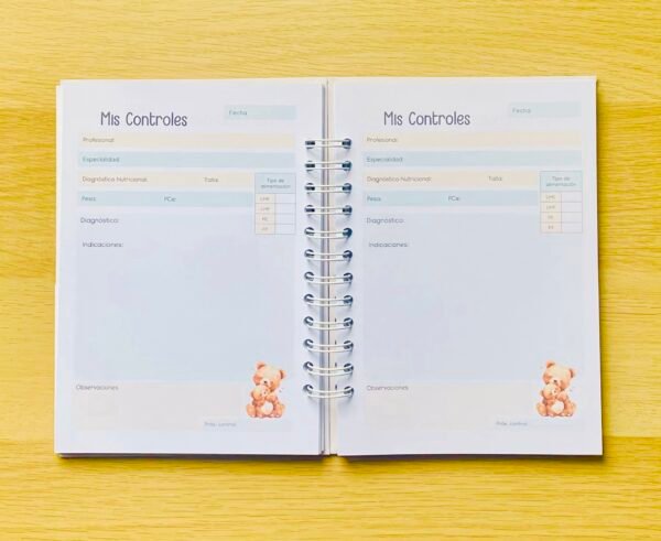 Carnet Control Pediátrico Personalizado - Imagen 3