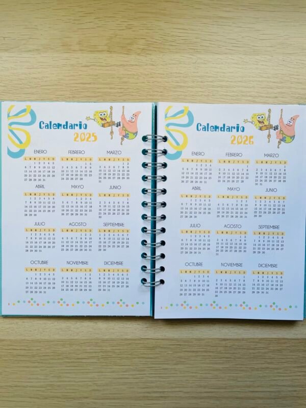 Agenda Planner Bob Esponja - Imagen 2