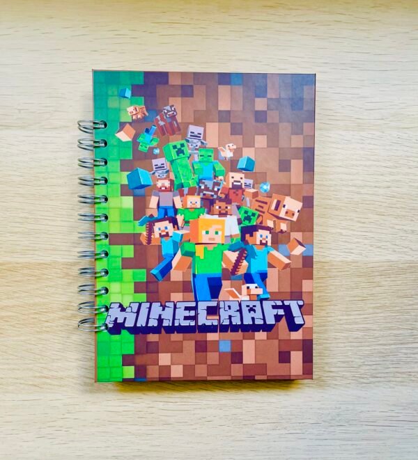 Cuaderno Personalizado Minecraft
