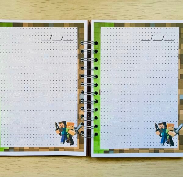 Cuaderno Personalizado Minecraft - Imagen 3