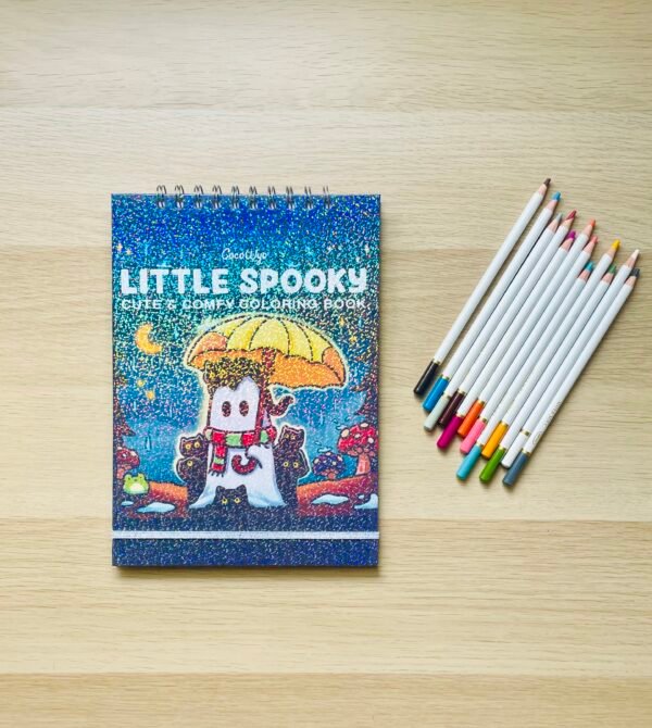 Libro de colorear Little Spooky