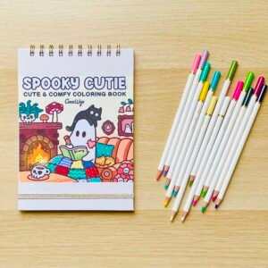Libro de Colorear Spooky Cutie