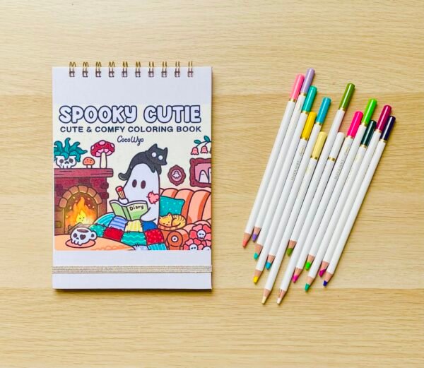 Libro de Colorear Spooky Cutie